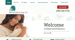 Desktop Screenshot of elmwoodpediatrics.com