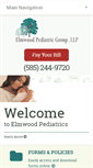 Mobile Screenshot of elmwoodpediatrics.com